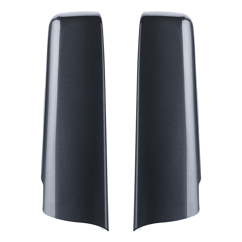 HR3 Gold / Black Geometric Shape Fade Saddlebag Filler Strips For Harley Touring Models 14-24