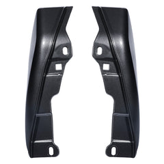 HR3 Gold / Black Geometric Shape Fade Mid Frame Air Heat Deflectors For Harley Touring and Trike Models 09-24