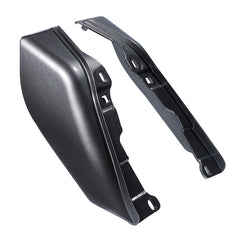 HR3 Gold / Black Geometric Shape Fade Mid Frame Air Heat Deflectors For Harley Touring and Trike Models 09-24