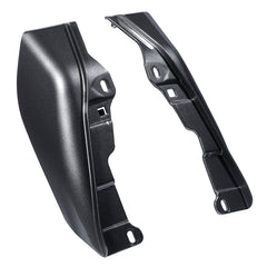 HR3 Gold / Black Geometric Shape Fade Mid Frame Air Heat Deflectors For Harley Touring and Trike Models 09-24