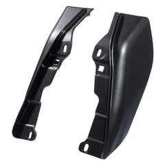 HR3 Gold / Black Geometric Shape Fade Mid Frame Air Heat Deflectors For Harley Touring and Trike Models 09-24