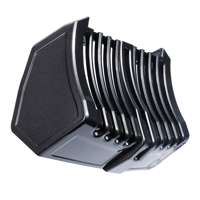 HR3 Gold / Black Geometric Shape Fade Harley Oil Cooler Cover For Harley Touring 2017-2023