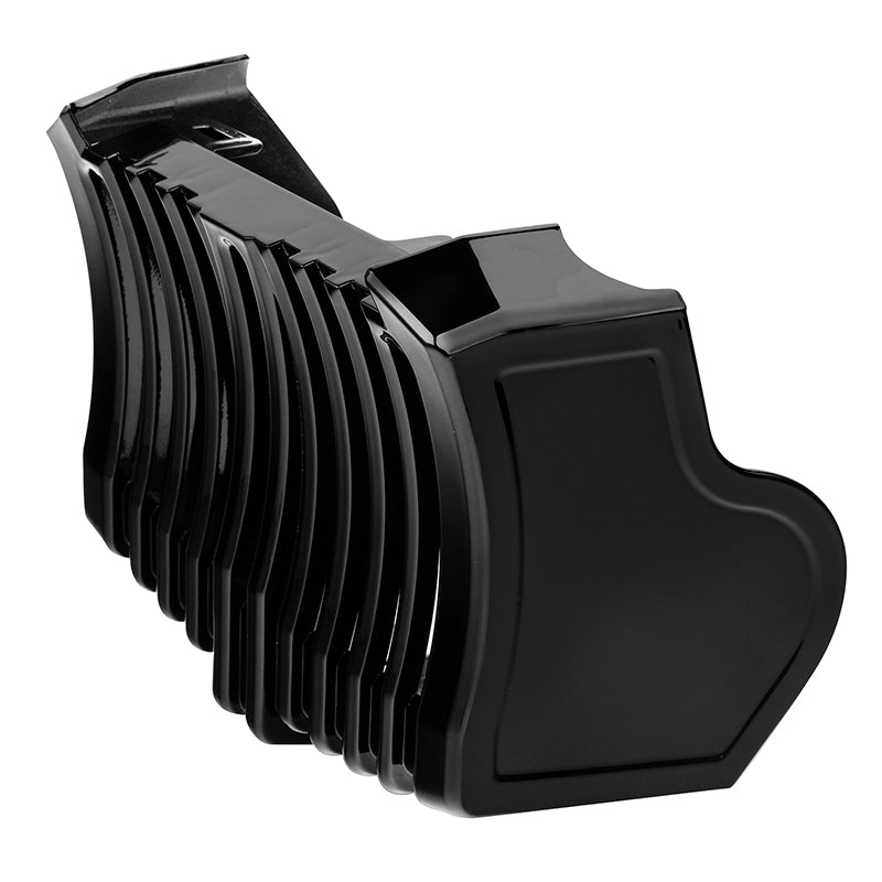 HR3 Black Earth & Vivid Black Harley Oil Cooler Cover For Harley Touring 2017-2023