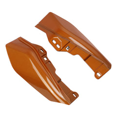 HR3 Amber Whiskey Mid-Frame Air Deflectors For Harley Touring and Trike Models 2009-2024