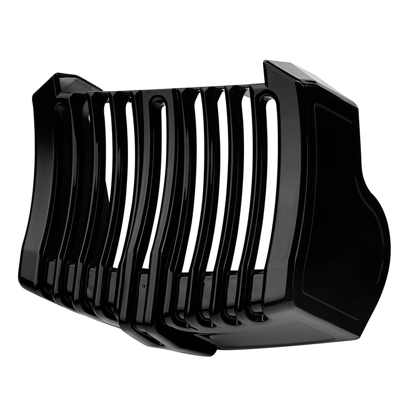 HR3 Black Earth & Vivid Black Harley Oil Cooler Cover For Harley Touring 2017-2023