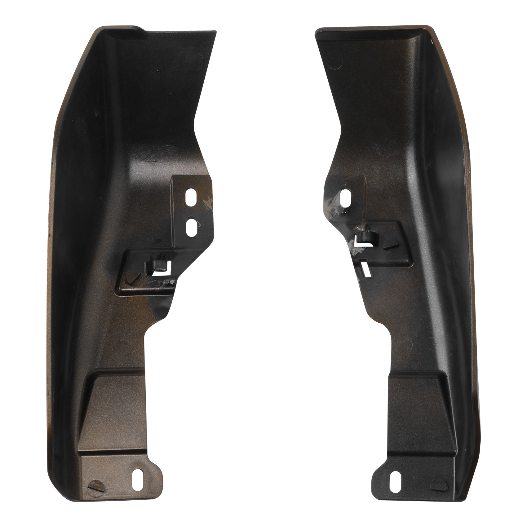 HR3 Amber Whiskey Mid-Frame Air Deflectors For Harley Touring and Trike Models 2009-2024