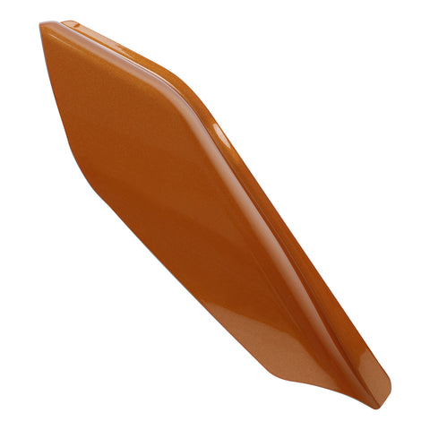HR3 Amber Whiskey Mid-Frame Air Deflectors For Harley Touring and Trike Models 2009-2024