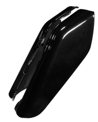 HR3 Black Earth & Vivid Black Mid Frame Air Heat Deflectors For Harley Touring and Trike Models 09-24