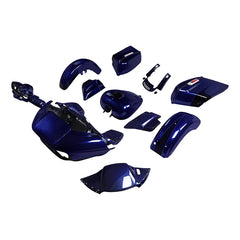 HR3 Zephyr Blue / Black Sunglo Complete Body Fairing Kit For Harley Road Glide Special FLTRXS 15-23
