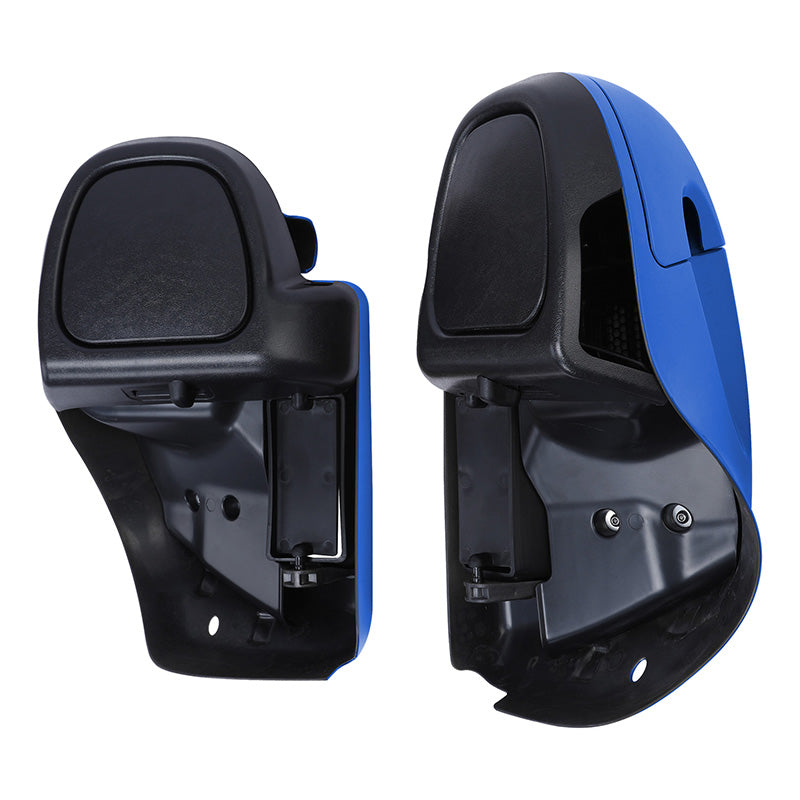 HR3 Mako Shark Fade Vented Lower Fairing Kit For Harley Touring Models 2014-2023 (Fits water cooled models)