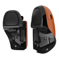 HR3 Amber Whiskey Vented Lower Fairing Kit For Harley Touring Models 2014-2023 (Fits water cooled models)