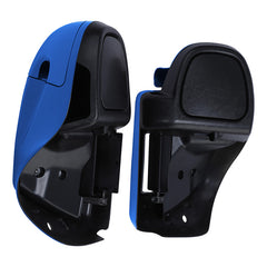 HR3 Mako Shark Fade Vented Lower Fairing Kit For Harley Touring Models 2014-2023 (Fits water cooled models)