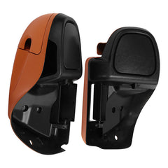 HR3 Amber Whiskey Vented Lower Fairing Kit For Harley Touring Models 2014-2023 (Fits water cooled models)
