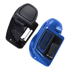 HR3 Mako Shark Fade Vented Lower Fairing Kit For Harley Touring Models 2014-2023 (Fits water cooled models)
