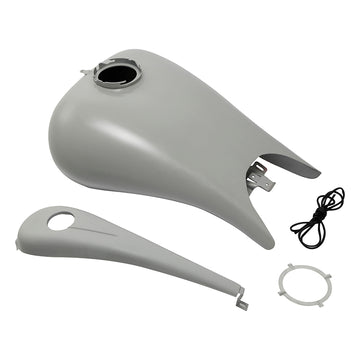 C.C. RIDER 6.6 Gallon PYO/Bagger Nation Stretched Gas Tank Unpainted for Harley Touring 2008-2024