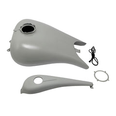 C.C. RIDER Touring Seat Solo Seat Low Profile Driver Seat Lattice Stiching With 6.6 Gallon PYO/Bagger Nation Stretched Gas Tank Fit For Harley Touring Street Glide Road Glide Road King, 2008-2024