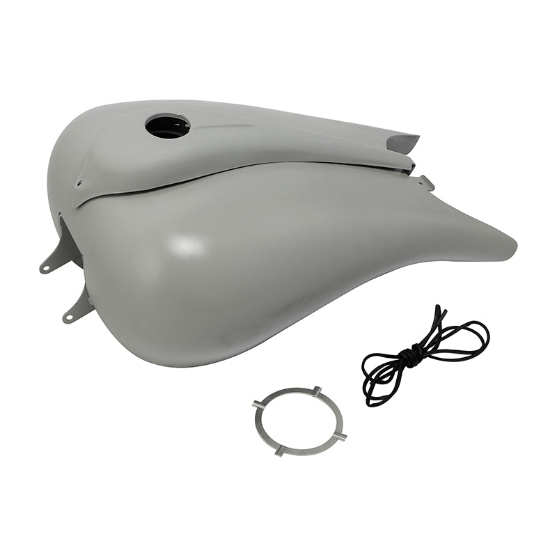 C.C. RIDER 6.6 Gallon PYO/Bagger Nation Stretched Gas Tank Unpainted for Harley Touring 2008-2024