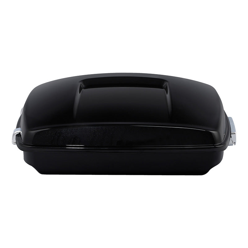 HR3 Dark Slate Candy / Arctic Black 5.5" Razor Style Touring Trunk Luggage For 14-24 Touring