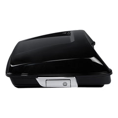 HR3 Dark Slate Candy / Arctic Black 5.5" Razor Style Touring Trunk Luggage For 14-24 Touring