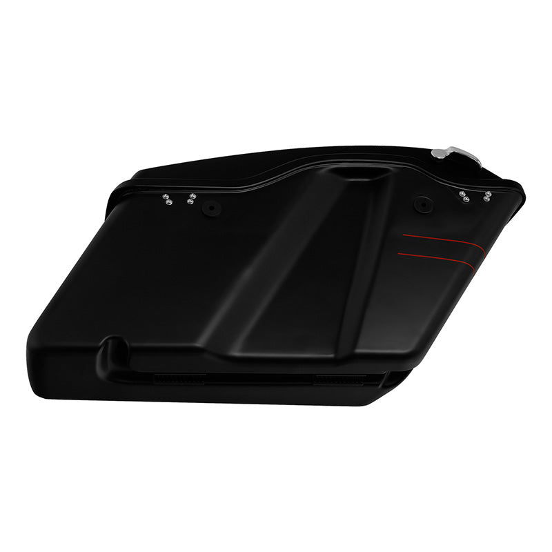 HR3 Black Denim Special Hard Saddlebags (Regular) For 14-23 Harley Touring