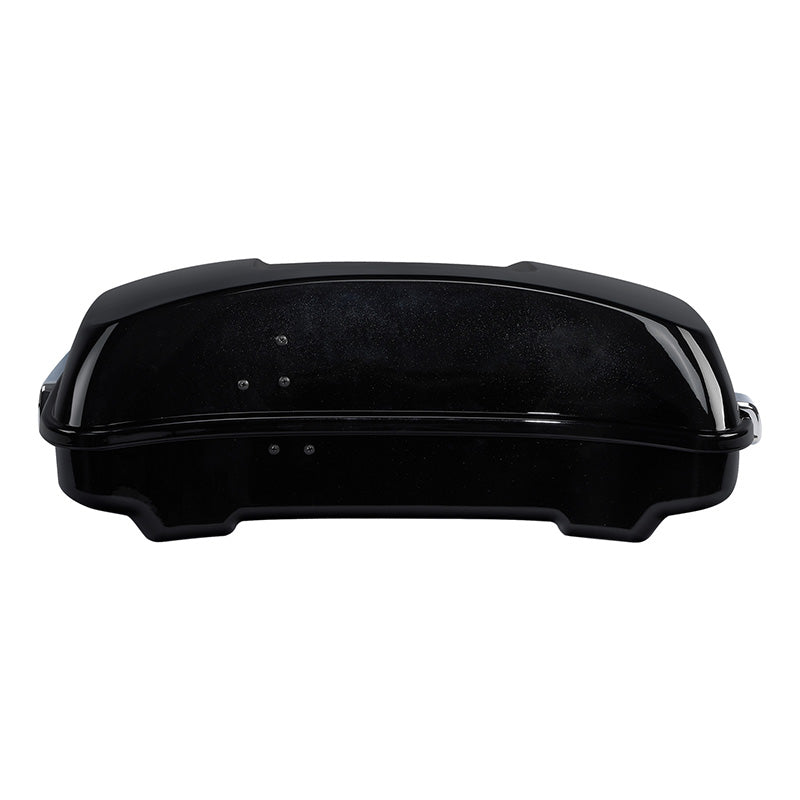 HR3 Dark Slate Candy / Arctic Black 5.5" Razor Style Touring Trunk Luggage For 14-24 Touring