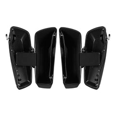 HR3 Black Denim Special Hard Saddlebags (Regular) For 14-23 Harley Touring