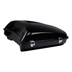 HR3 Dark Slate Candy / Arctic Black 5.5" Razor Style Touring Trunk Luggage For 14-24 Touring