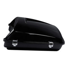 HR3 Dark Slate Candy / Arctic Black 5.5" Razor Style Touring Trunk Luggage For 14-24 Touring
