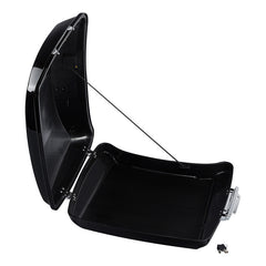 HR3 Dark Slate Candy / Arctic Black 5.5" Razor Style Touring Trunk Luggage For 14-24 Touring