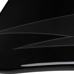 HR3 Dark Slate Candy / Arctic Black CVO Stretched Saddlebags with Speaker Lids For 14-23 Harley Touring