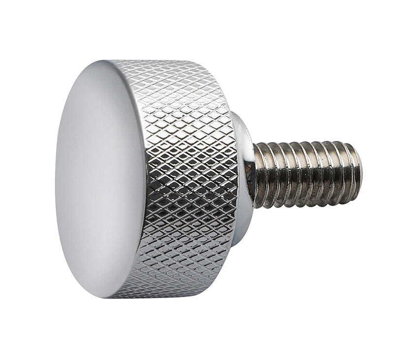 C.C. RIDER Custom Stainless Steel Seat Chrome Bolt Screw for Harley Touring Softail Dyna Sportster 1996-2024