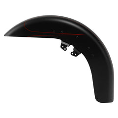 HR3 Black Denim Special Motorcycle 18" Wide Tire Front Mudguard Fender For Harley Touring Models 2014-2023