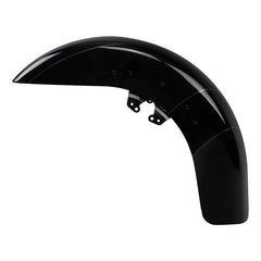 HR3 Dark Slate Candy / Arctic Black Motorcycle 18" Wide Tire Front Mudguard Fender For Harley Touring Models 2014-2023