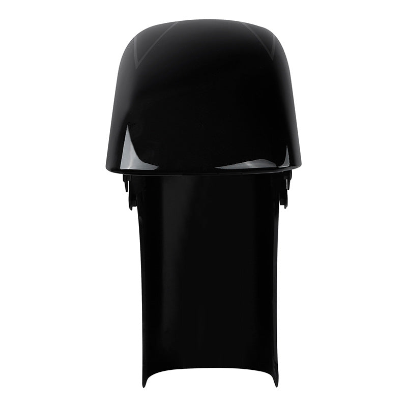 HR3 Dark Slate Candy / Arctic Black Motorcycle 18" Wide Tire Front Mudguard Fender For Harley Touring Models 2014-2023