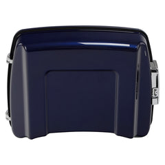HR3 Zephyr Blue / Black Sunglo 5.5" Razor Style Touring Trunk Luggage For 14-24 Touring