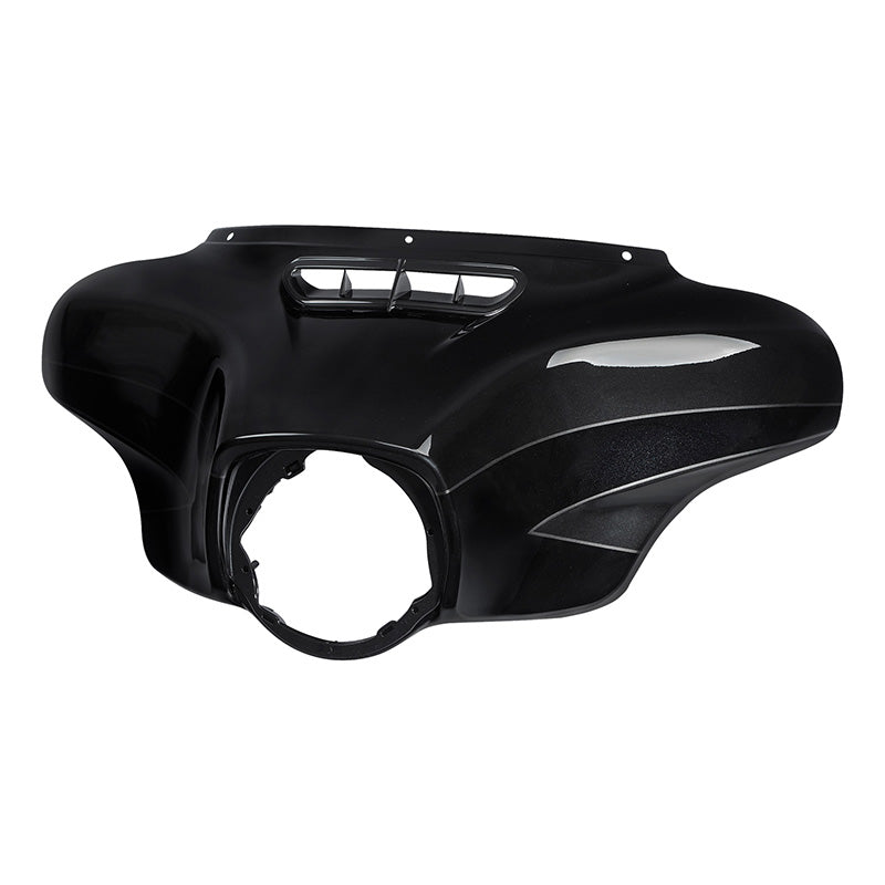 HR3 Dark Slate Candy / Arctic Black Outer Batwing Fairing Cowl Upper 2017 CVO Street Glide（FLHXSE）