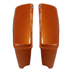 HR3 Amber Whiskey CVO Stretched Saddlebags For 14-23 Harley Touring