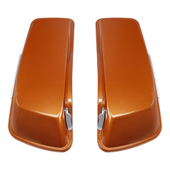 HR3 Amber Whiskey CVO Stretched Saddlebags For 14-23 Harley Touring