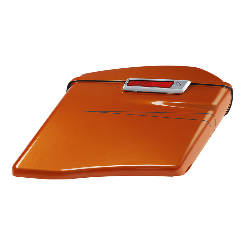 HR3 Amber Whiskey CVO Stretched Saddlebags For 14-23 Harley Touring
