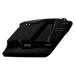 HR3 Vivid Black 5" Stretched Extended Saddlebags For Harley Touring 2014-2023