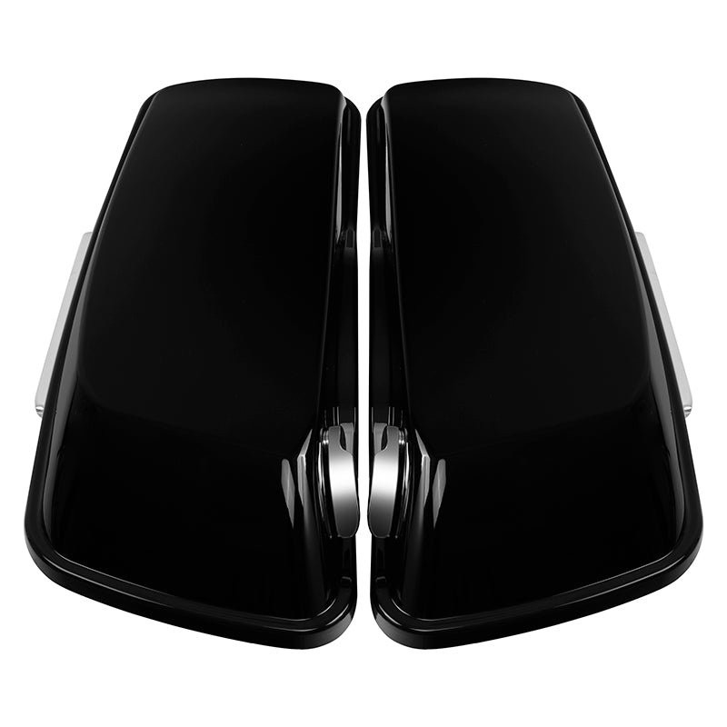 HR3 Vivid Black 2015S Hard Saddlebags (Regular) For 14-23 Harley Touring