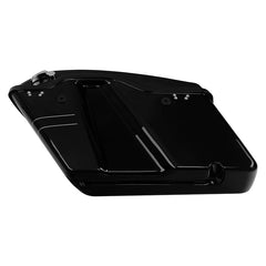 HR3 Vivid Black 2015S Hard Saddlebags (Regular) For 14-23 Harley Touring