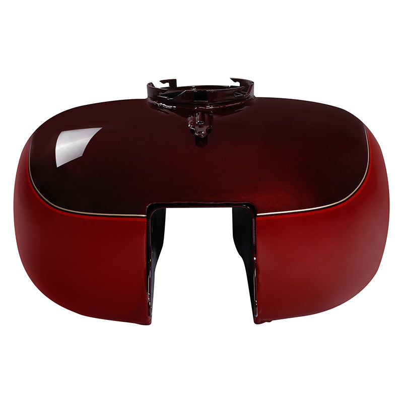 HR3 Mysterious Red Sunglo/ Velocity Red Sunglo 2016RGU Gas Tank For 2008-2023 Harley Touring Models