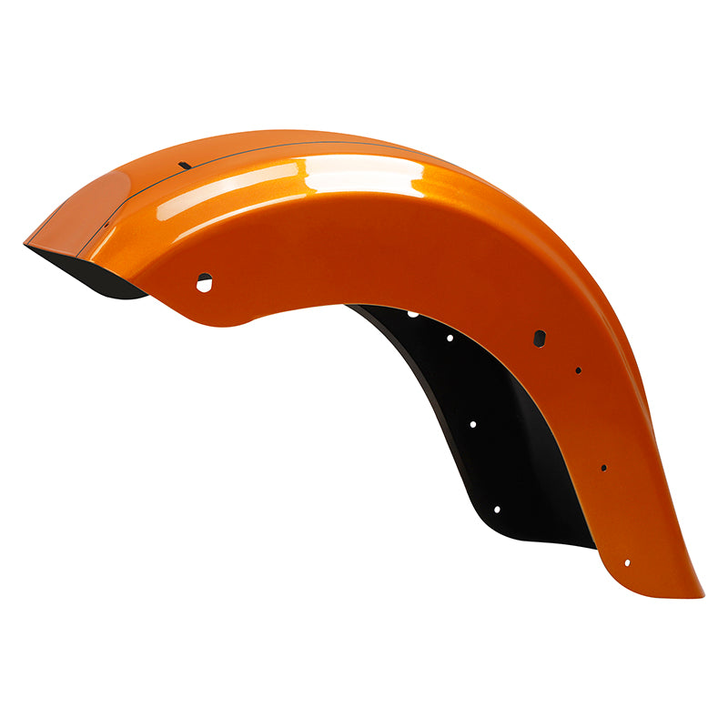HR3 Amber Whiskey 2015 SPECIAL Motorcycle Mudguard CVO STYLE REAR FENDER FOR Harley Touring 2014-2023