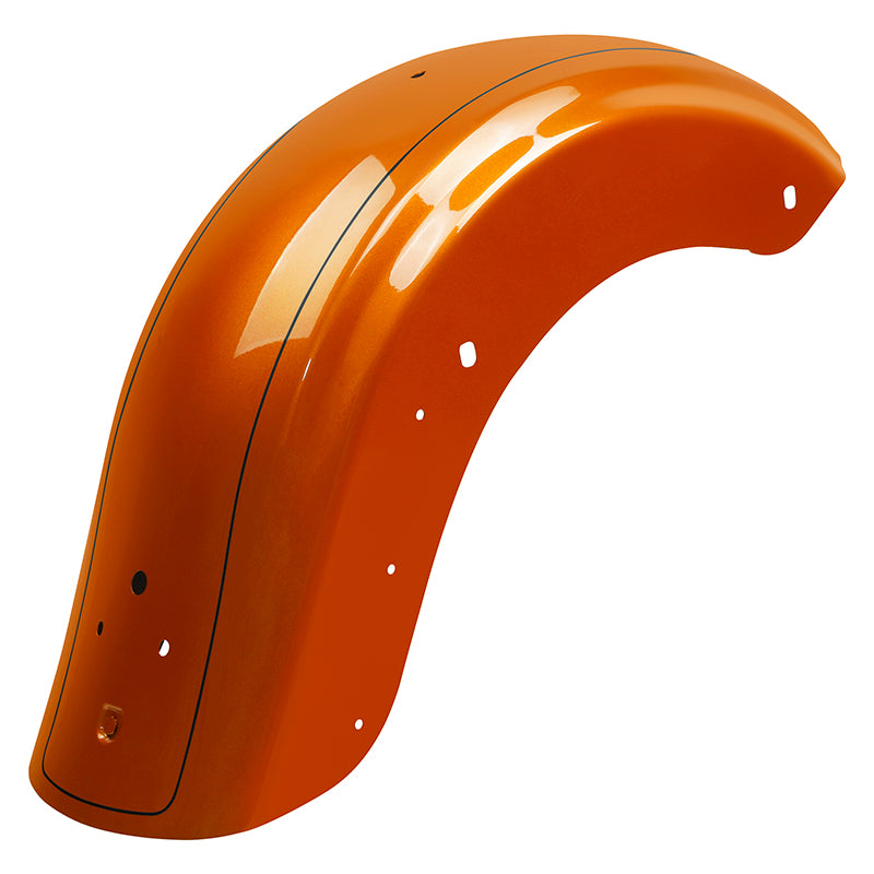 HR3 Amber Whiskey 2015 SPECIAL Motorcycle Mudguard CVO STYLE REAR FENDER FOR Harley Touring 2014-2023