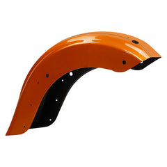 HR3 Amber Whiskey 2015 SPECIAL Motorcycle Mudguard CVO STYLE REAR FENDER FOR Harley Touring 2014-2023
