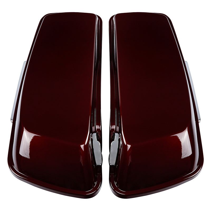 HR3 Mysterious Red Sunglo/ Velocity Red Sunglo Hard Saddlebags (Regular) For 14-23 Harley Touring