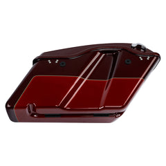 HR3 Mysterious Red Sunglo/ Velocity Red Sunglo Hard Saddlebags (Regular) For 14-23 Harley Touring
