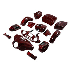 HR3 Mysterious Red Sunglo Complete Body Fairing Kit For Harley Ultra Limited FLHTK 15-23