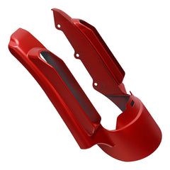 HR3 Wicked Red Denim CVO STYLE Rear Fender Filler Panel FOR Harley Touring 2014-2023